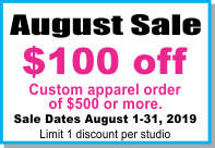 August Back to Class Sale