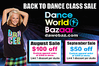 Back To Dance Class Sale