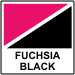 fuchsia/black
