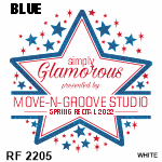 RF2205 BLUE GLITTER