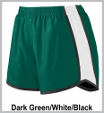 Dark Green White Black