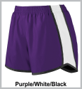 Purple White Black