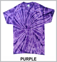 Tie Dye Purple
